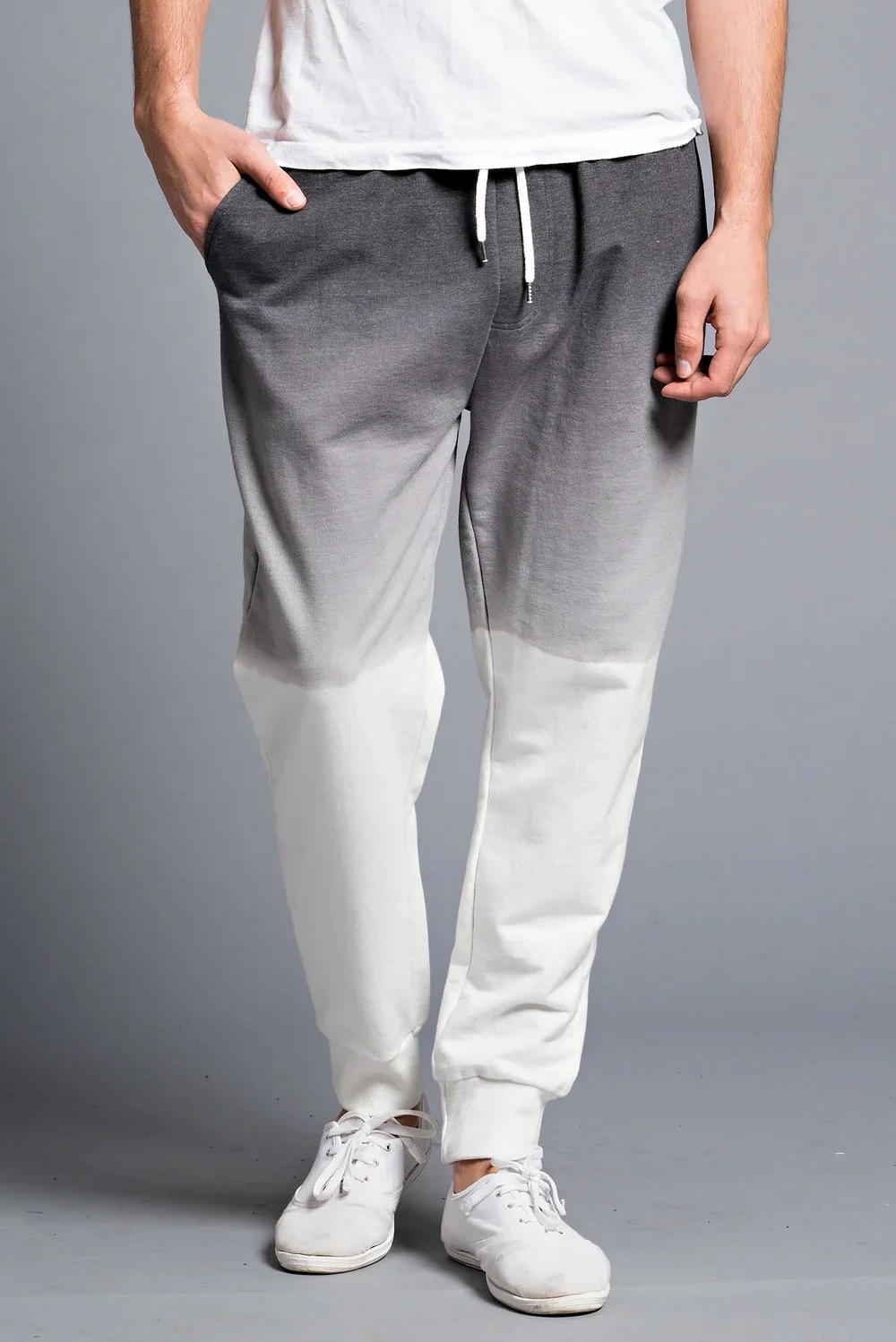 Custom Gradient Ombre Men's Sweatpants OEM Factory
