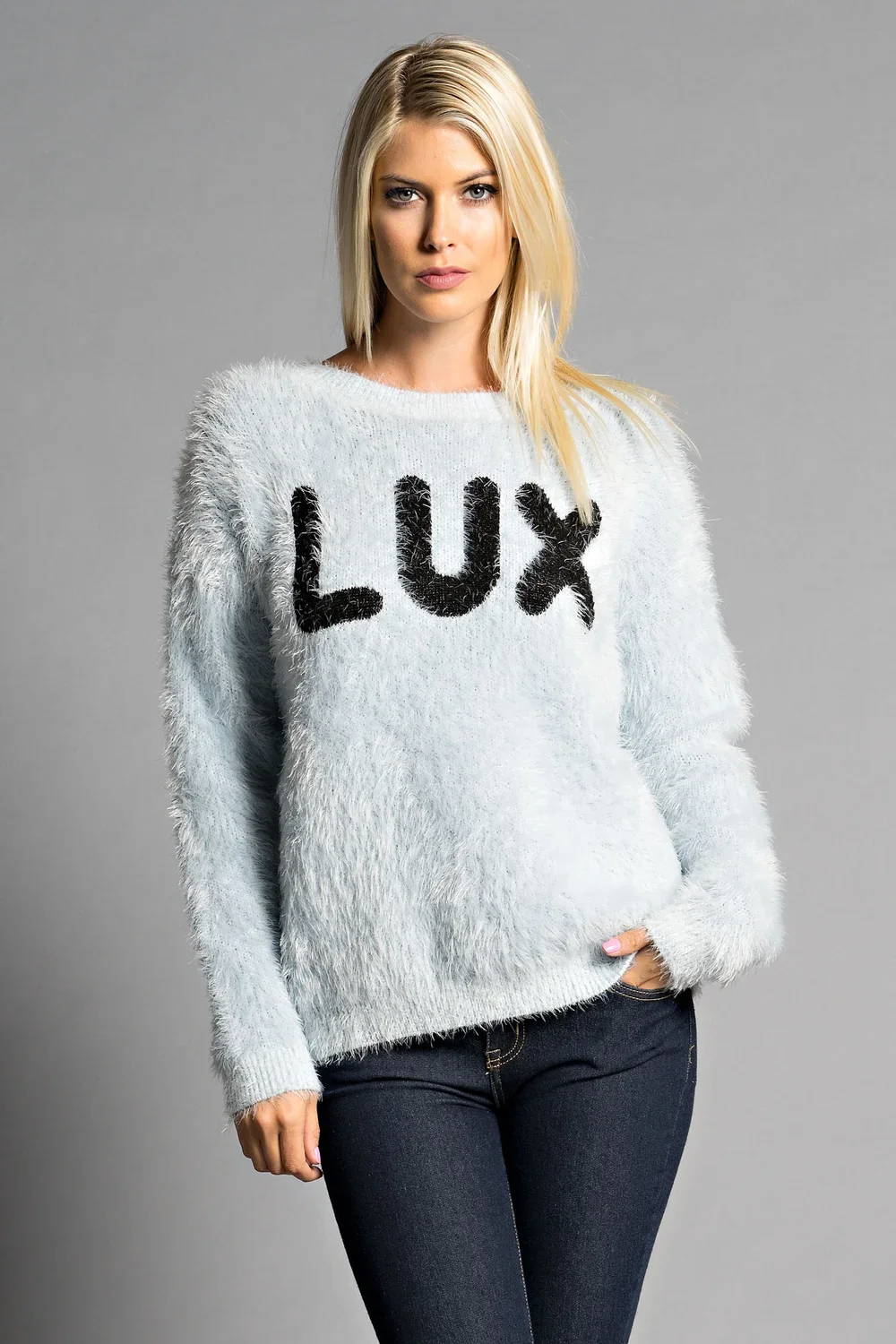 Custom plush chenille knit top manufacturer Los Angeles apparel factory
