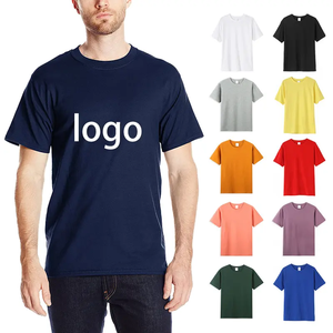 Custom Logo 220 GSM 100% Cotton O-Neck Oversize Drop Shoulder Streetwear Blank Men's T-shirt