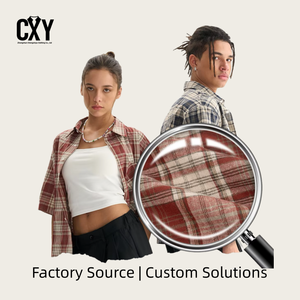Wholesale 100% Bamboo Fiber Woven Plaid Shirt