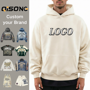 Wholesale Pullover Heavyweight 100% Cotton Kidswear Hoodie Custom Embroidery